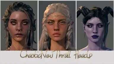 ChaoticNeuThrall Heads Bg3 Tav Ideas Female No Mods, Bg3 Mods, Bg3 Tav Ideas, Skyrim Mods, Cool Art Stuff, Baldurs Gate, Baldur's Gate 3, Sims Ideas, Team Games