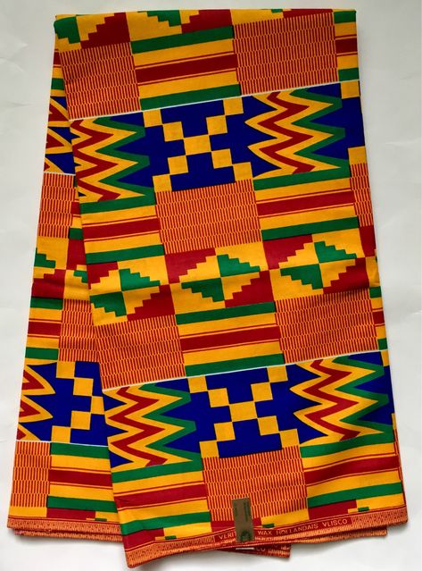 African Textiles Patterns, Kente Cloth, Pola Kristik, African Textiles, Rainbow Swirl, Precut Fabric, Cotton Texture, African Pattern, Ankara Fabric