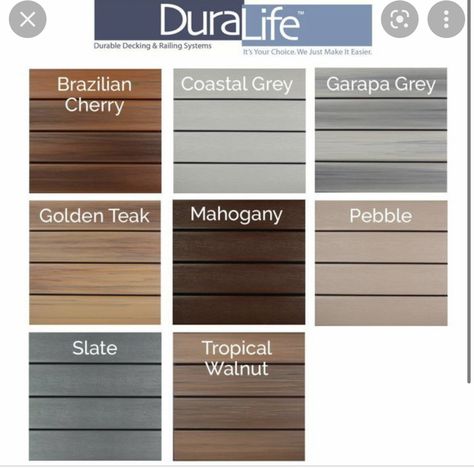 Deck Stains, Decking Boards, Pvc Decking, Deck Shapes, Fence Stain, Fascia Board, Decking Ideas, Composite Decking Boards, Deck Colors