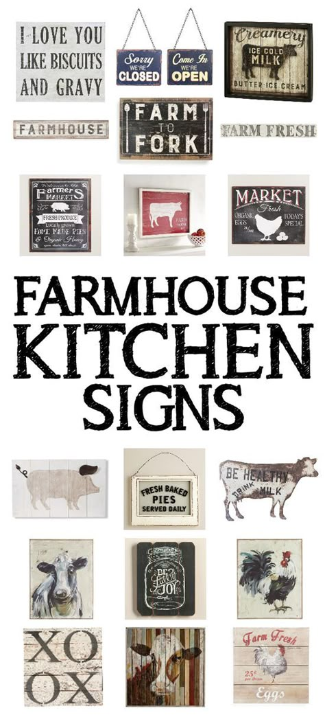 15 farmhouse kitchen signs. I’m totally crushing on the “I Love You Like Biscuits and Gravy” sign and the “Fresh Baked Pies Served Daily” sign. So stinking cute!! Baked Pies, Organize Life, Farmhouse Kitchen Signs, Kitchen Ikea, Decor Ikea, Simple Wall Decor, Organizing Hacks, Diy Upcycling, Biscuits And Gravy