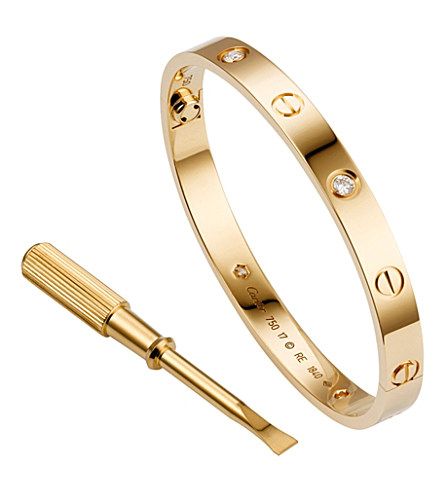 CARTIER LOVE 18ct pink-gold and diamond bracelet 1970s New York, Cartier Bangle, Passionate Romance, Cartier Bracelet, Luxe Jewelry, Luxury Bracelet, Women's Bracelets, Bangles Jewelry Designs, Bracelets Gold Diamond