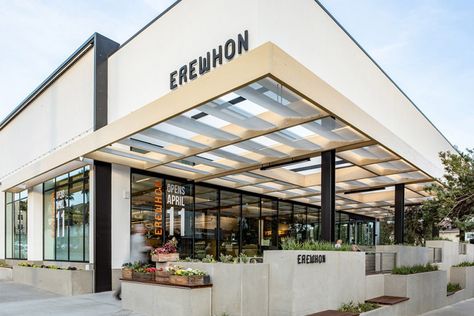 Forging a New Path - a Q&A with Our Client, Erewhon Market Erewhon Market, Retail Facade, Retail Architecture, Grocery Store Design, Urban Setting, Studio City, Facade Design, Architecture Firm, Architect Design