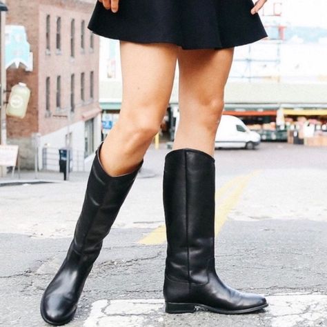 Frye Riding Boots, Frye Melissa Boots, Book 2023, Riding Boots Fashion, Black Leather Riding Boots, Low Heel Boots, Black Riding Boots, Tall Riding Boots, Black Boots Tall