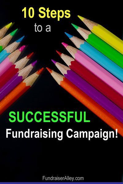 Fundraising Tips Article: 10 Steps to a Successful Fundraising Campaign. Fundraising Tips, Fundraising Campaign, 10 Things, Quick Saves