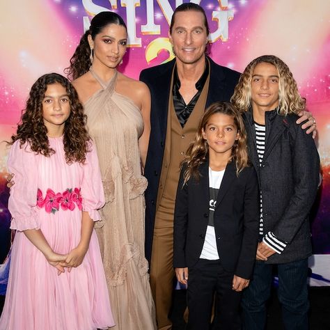 Matthew Mcconaughey Kids, Matthew Mcconaughey Family, Camila Mcconaughey, Matthew Mc, Never Getting Married, Family World, Star Family, Oscar Winners, Matthew Mcconaughey