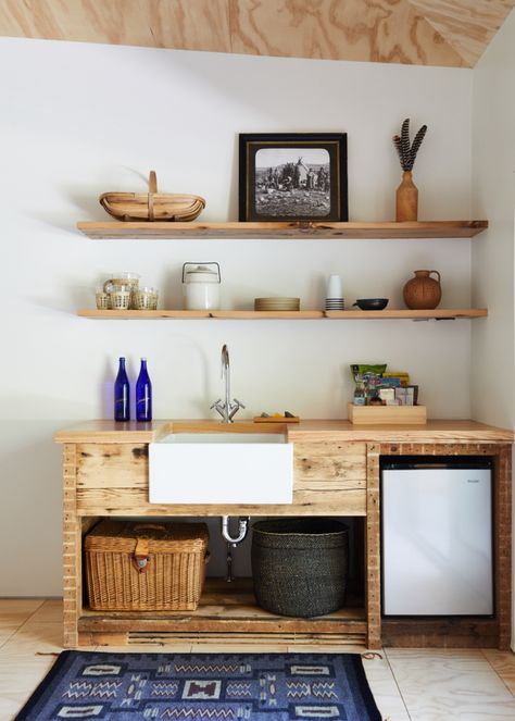 Heckfield Place, Desert Cottage, Basement Kitchenette, Small Kitchenette, Desert House, Hampshire England, Road House, High Road, Mini Kitchen