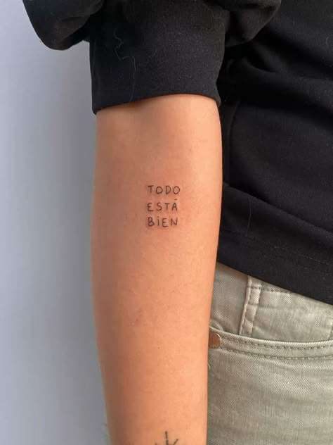 Small Barcelona Tattoo, Spain Inspired Tattoo, Barcelona Tattoo Ideas, Spain Tattoos Ideas, Small Spanish Tattoos, Spain Tattoo, Typographic Tattoo, Hello My Twenties, Spanish Tattoos