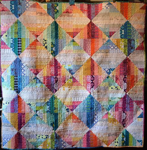 Reflection String Quilt, Quilt Modernen, Quilts Modern, String Quilts, Quilt Festival, Strip Quilts, Scrappy Quilt, Scrap Quilt, Quilts To Make