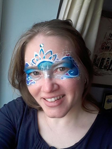 Cinderella Cinderella Face Paint, Cinderella Face, Cinderella Pumpkin Carriage, Cinderella Pumpkin, Pumpkin Carriage, Face Painting, Face Paint, Carnival Face Paint, Cinderella