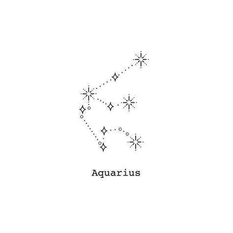 Aquarius Tattoo Constellation, Seth Capella, Star Constellation Tattoo, Pixie Tattoo, Aquarius Constellation Tattoo, Left Arm Tattoos, Phrase Tattoos, Animal Tattoo Ideas, Aquarius Tattoo