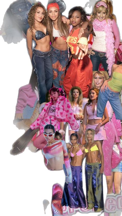 2000s Fashion Collage, Year 2000 Party Theme, Y2k Outfits Party Theme, 2000s Mood Board, Y2k Pool Party, 2000 Outfits Party, 2000s Outfits Party, 2000 Theme Party Outfits, Y2k Aesthetic Collage