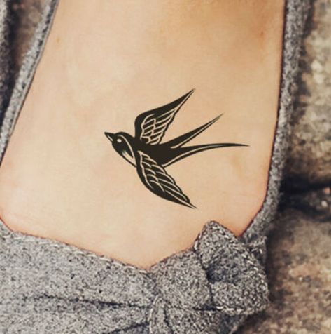 Bird Symbol Tattoo, Sparrow Tattoo Meaning, Tattoo Sparrow, Sparrow Tattoos, Sparrow Tattoo Design, Bird Symbol, Tattoo Cartoon, Music Notes Tattoo, Sparrow Tattoo