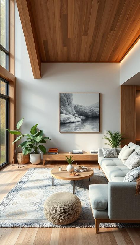 Bring the outdoors in with natural textures, earthy tones, and lots of greenery. 🌿 Perfect for a fresh and serene living room! ✨ #NatureLover #LivingRoomStyle Nature Connected Minimalism, Nature Inspired Living Room Decor, Serene Living Room, Living Room Decor Ideas, Room Decor Ideas, Living Room Style, Earthy Tones, Natural Texture, The Outdoors