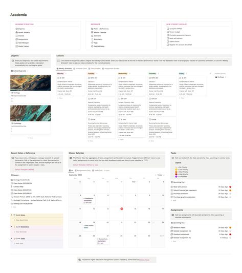 Academia - Academic Management System for Uni Notion For Law Students, Law School Notion Template, University Notion Template Free, Notion Academic Ideas, Notion Grade Tracker, Notion For University, Notion University Template, Pretty Notion, Notion For Students