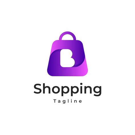 Letter b shopping bag colorful logo vect... | Premium Vector #Freepik #vector #logo-illustration #art-logo #colorful-logo #creative-logo Bag Icon Logo, Shoping Bag, Bag Logo, Colorful Logo, Bags Logo, Bag Icon, Logo Illustration, Iconic Photos, Letter B