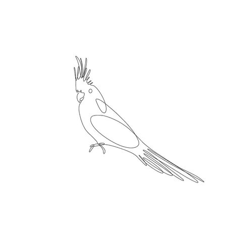 Ollie Tattoo, Cockatiel Tattoo, Cockatoo Tattoo, Lutino Cockatiel, Tattoo Pet, Parrot Tattoo, One Line Tattoo, Parrot Painting, Devil Tattoo