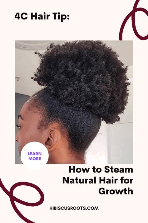 Read this article for tips on how to steam hair at home without a steamer. 6 DIY ways to steam hair, and the benefits of steaming for 4c natural hair. via @hibiscusroots Steaming Hair Natural, Hair Steaming Benefits, Hair Steaming For Natural Hair, Steaming Natural Hair, Quick Wet Hairstyles, Hair Steamers For Natural Hair, Wet Hairstyles, Hair Mask At Home, 4c Natural Hair Care