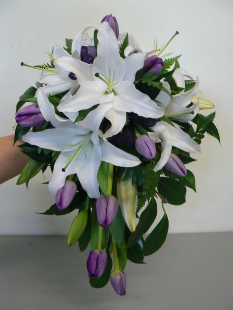 Lillies And Tulips Bouquet, Tulip And Calla Lily Bouquet, Purple Lily Bouquet, Tulips And Lilies Bouquet, Tulip And Lily Bouquet, Lily And Tulip Bouquet, Purple Tulips Bouquet, Stargazer Lily Wedding Bouquet, Stargazer Bouquet