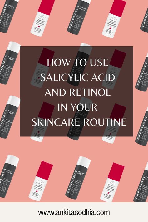 Retinol And Salicylic Acid, Salycilic Acid Routine, Weekly Skincare Routine, Weekly Skincare, Differin Gel, Skincare Videos, Popular Skincare, Popular Skin Care Products, Chemical Exfoliation