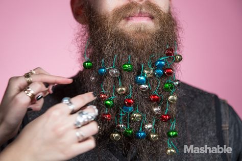 Beard Baubles, Beard Decorations, Beard Ornaments, Glitter Beards, Beard Jewelry, Hipster Gifts, Hipster Beard, Glitter Pumpkins, Grow Beard