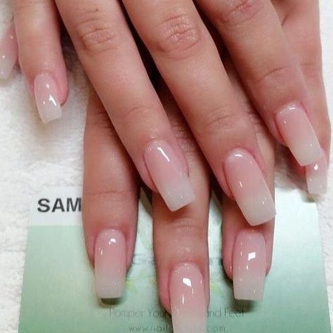 Hombre Nail, American Manicure Nails, American Nails, Natural Acrylic Nails, Long Square Nails, Stiletto Nail Art, Stiletto Nails Designs, Her Nails, Nails Polish