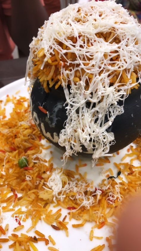 Matka Biryani, Biryani, Coconut Flakes, Coconut