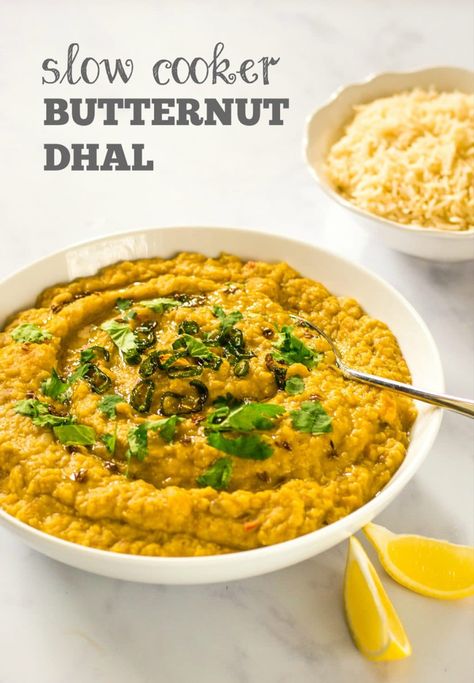 Vegan Winter Recipes, Vegan Crockpot Recipes, Cheap Vegan Meals, Recipe Slow Cooker, Vegan Crockpot, Vegan Indian Recipes, Vegan Slow Cooker, Vegetarian Crockpot Recipes, Butternut Squash Recipes