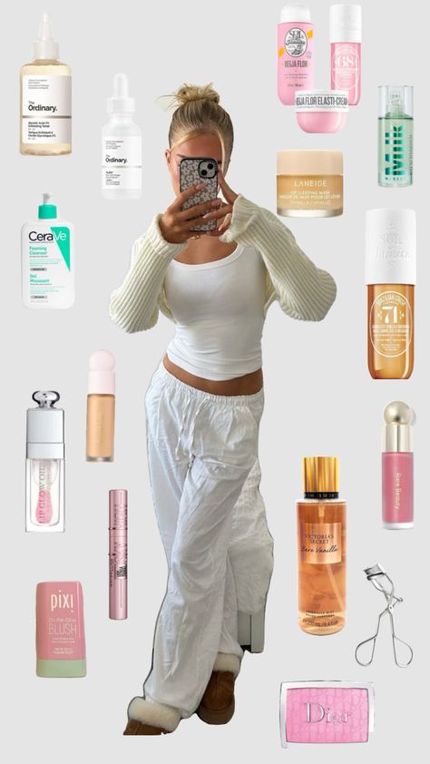 Clean girl skincare makeup Clean Girl Skincare, Aesthetic Needs, Girl Skincare, Room Checklist, Clean Girl Aesthetic, Skincare Makeup, Foam Cleanser, Clean Girl, Girls Makeup