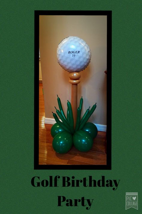 Golf Balloon Sculpture Golf Balloon Bouquets, Golf Balloon Centerpieces, Golf Theme Balloons, Golf Balloon Ideas, Golf Birthday Balloons, Golf Party Balloons, Golf Balloon Garland, Golf Balloon Decorations, Golf Balloon Arch