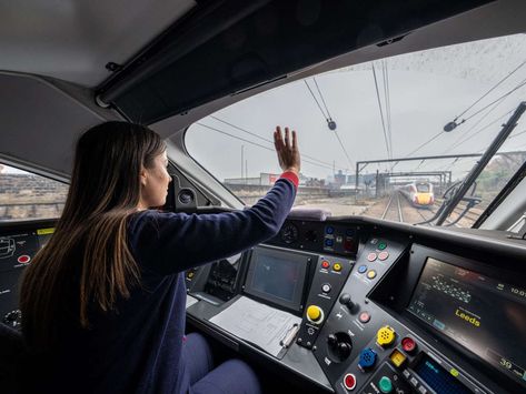 International Womens Day: New research released by LNER https://www.railadvent.co.uk/2022/03/international-womens-day-new-research-released-by-lner.html Driver Photography, Pay Increase, Train Driver, Training Manager, Pay Rise, Work Train, My Dream Board, Manifesting Vision Board, Electric Train