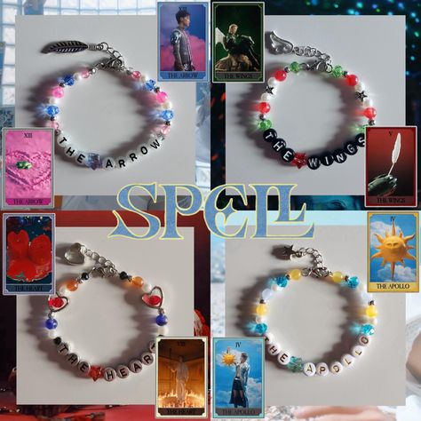 seventeen “spell” inspired bracelets🔮 price: 6€/25PLN 💘# dino - the arrow [×] 🪽# hoshi - the wings [×] ❤️‍🔥# the8 - the heart [?] 🌞# jun - the apollo [×] + - available × - sold ? - on hold #kpop #kpopjewelry #kpopsmallbusiness #smallbusiness #kpopshop #kpopstore #kpopinspired #kpopinspiredjewelry #jewelryset #kpopjewerlyset #seventeen #svt #seventeenjewelry #seventeeninspired #seventeenmaestro #17isrighthere #seventeen_17 #dino #dinowts #hoshi #hoshiwts #the8 #the8wts #jun #junwts Hoshi Bracelet, Seventeen Inspired Bracelets, Kpop Friendship Bracelets, Svt Bracelets, Seventeen Bracelet, Seventeen Spell, Seventeen Merch, Inspired Bracelets, Jewerly Set