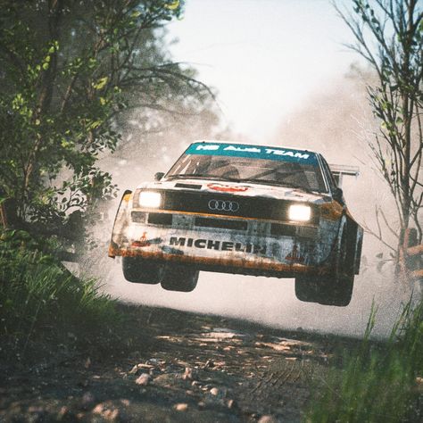 Rally Racing Aesthetic, Bmw Rally Car, Group B Rally Wallpaper, 90s Rally, Audi Quattro Rally, Rally Car Design, Vehicle Photography, Group B Rally, Rally Car Racing