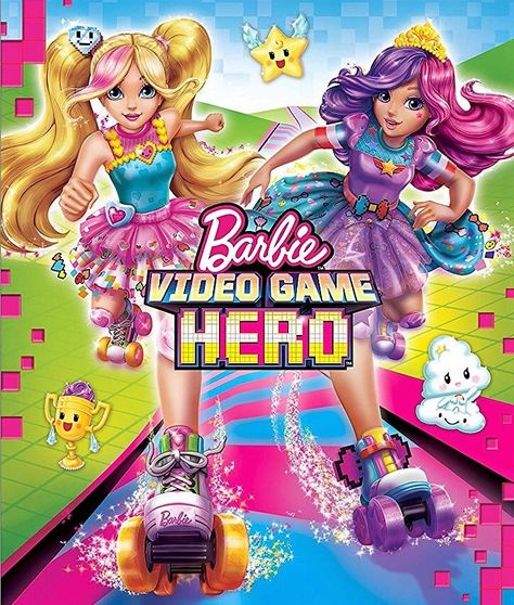 Barbie Video Game Hero, Barbie Movies List, Hero Games, Hero Poster, Hero Movie, Movie Soundtracks, Barbie Movies, Dvd Blu Ray, Anime Movies