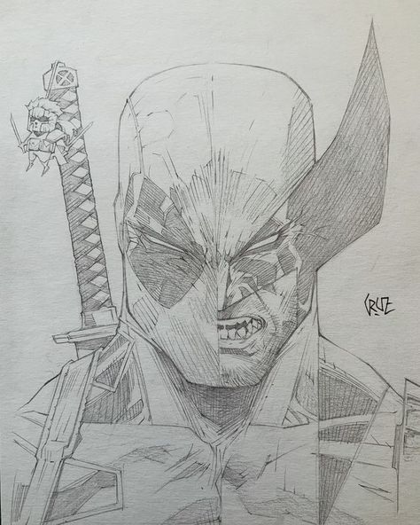 The Avengers Drawings, Deadpool Wolverine Drawing, Deadpool And Wolverine Sketch, Wolverine Art Sketches, The Boys Drawing, Deadpool And Wolverine Drawing, Deadpool And Wolverine Fan Art, Wolverine Drawing, Deadpool Sketch