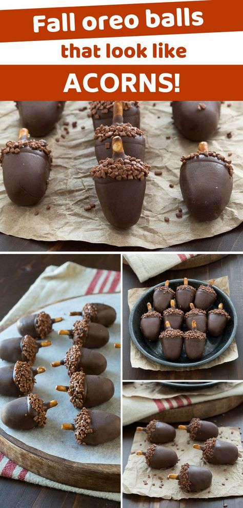 Oreo Cookie Balls Recipe, Cookie Balls Recipe, Jul Kaka, Oreo Balls Recipe, Oreo Cake Pops, Thanksgiving Snacks, Peanut Butter Oreo, Oreo Balls, Healthy Thanksgiving