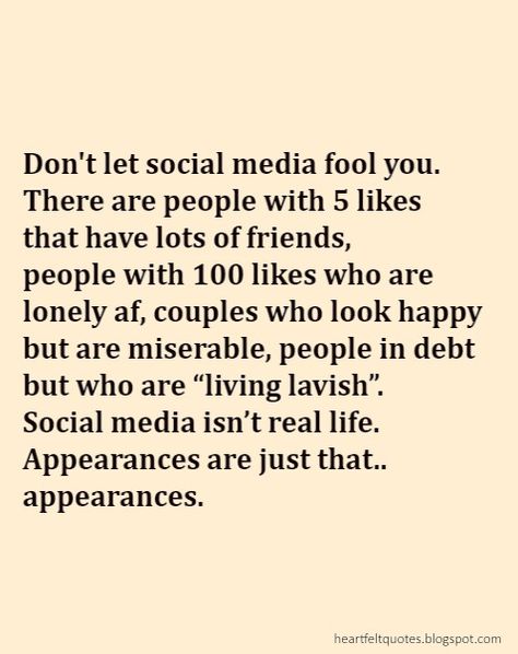 Social media isn’t real life. Appearances are just that.. appearances. New Year Quotes About Fake People, Not Invited Quotes, Fakeness Quotes, Strong Woman Motivation, Social Media Quotes Truths, Quotes Strong Woman, Health Sayings, Woman Motivation, Fake Quotes