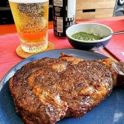 Air Fryer Recipes For Beginners 2024 | Made this Ribeye Steak for lunch | Facebook Rib Steak, Ina Garten Recipes, Coarse Salt, Ribeye Steak, Recipes For Beginners, Steak Recipes, Weight Watchers Meals, Air Fryer Recipes, Soul Food