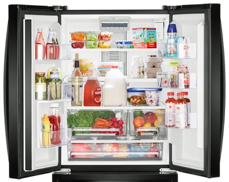 10 Tips For How To Organize Your Fridge | Whirlpool Whirlpool Fridge Organization, Small Fridge Organization, Whirlpool Fridge, Food Storage Ideas, Refrigerator Whirlpool, Small Fridge, Hacks And Tips, Small Fridges, Refrigerator Organization