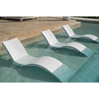 In Water Pool Lounge Chairs You'll Love in 2021 - VisualHunt Tanning Ledge Pool, Pool Warehouse, Swimming Pool Kits, Pool Chaise Lounge, Pool Tanning, Swimming Pool Liners, Pool Chaise, Ledge Lounger, Above Ground Pool Liners