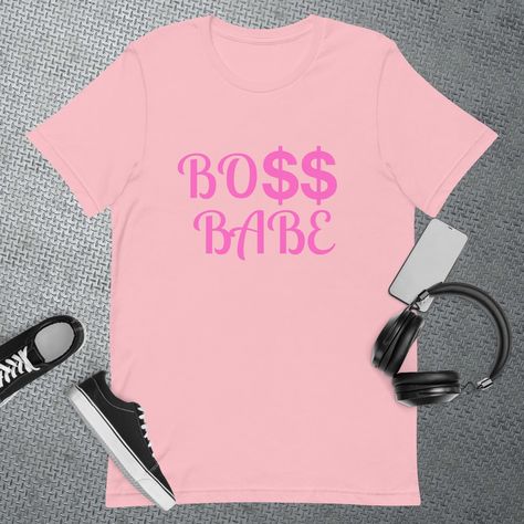 ARE YOU A BOSS BABE?💪✨ Elevate your style and make a statement with our exclusive Boss Babe T-shirt! Whether you’re out and about or just chilling, this tee is the perfect way to showcase your boss babe vibes. 🌟 Ready to join the Boss Babe movement? Click the link in my bio to shop now at Boss Babe Storenvy and add this must-have piece to your collection. Don’t miss out on the chance to rock this stylish and empowering look! 💖👚 #BossBabe #TshirtFashion #Empowerment #ShopNow #BossLife #Styl... Babe T Shirt, Boss Life, Just Chilling, The Boss, Boss Babe, Must Haves, Shop Now, Quick Saves