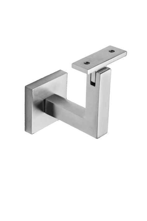 HRB-12 | Linnea Stair Handrail Brackets, Interior Stair Railing, Staircase Handrail, Stair Railing Design, Handrail Brackets, Steel Stairs, Stair Handrail, Lan Can, Interior Stairs