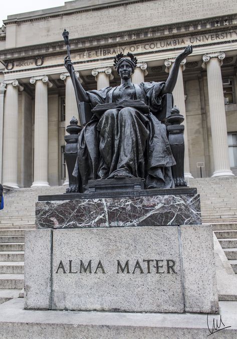 Alma Mater at Columbia University Columbia University Acceptance Letter, University Of Columbia, Columbia University Aesthetic, Columbia Aesthetic, Columbia Uni, Columbia Law School, Columbia Law, Law University, University Students Life