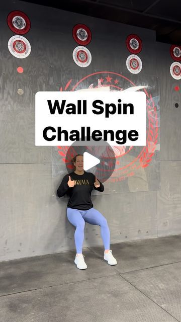 CrossFit Dwala on Instagram: "Wall Spin Challenge! Who is going to give this one a go?!" Fun Fitness Games, Wall Exercises, Sport Challenge, Preschool Gymnastics, Instagram Wall, Gym Games, Basketball Skills, Education Inspiration, Workout Games