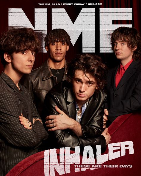 Inhaler Band, Nme Magazine, Severe Asthma, Irish Boys, Robbie Williams, Keep Pushing, Band Posters, Great Bands, Arctic Monkeys