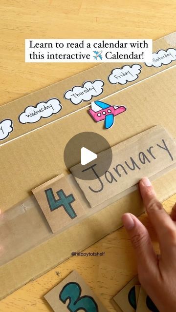 Calendar Activity For Kindergarten, Preschool Birthday Calendar, Learning The Calendar Activities, Interactive Learning Activities, Kids Monthly Calendar, Months For Preschool, Diy Homeschool Calendar, Day And Date Display Classroom, Calendar Crafts For Kids Preschool