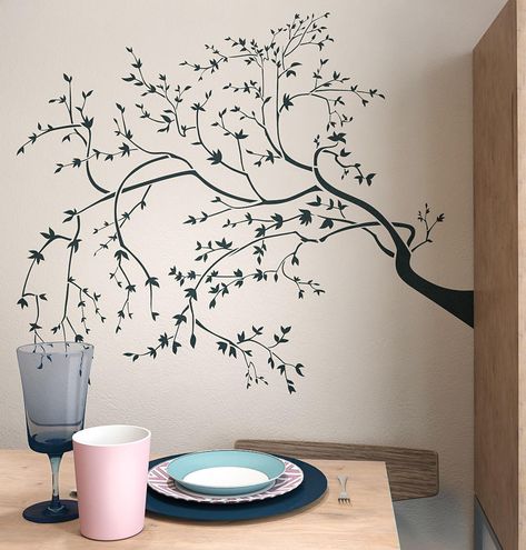 Tree design on wall