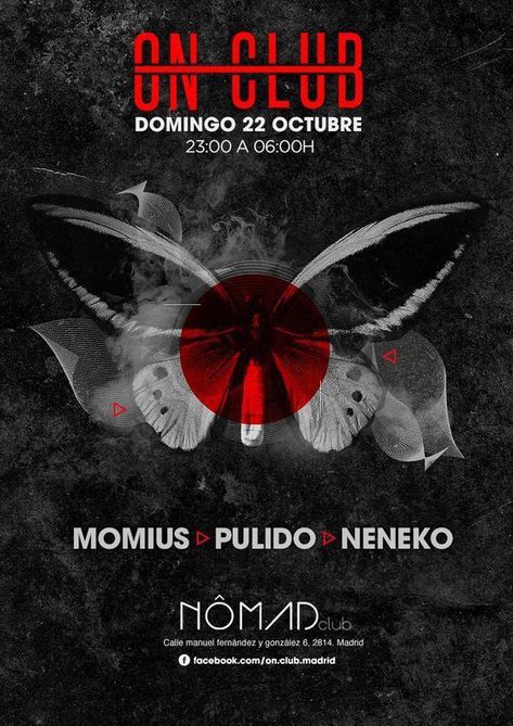 Techno Flyer Design, Techno Event Poster, House Music Flyer, Techno Party Poster, Madrid Clubbing, Techno Poster Design, Techno Poster, Club Artwork, Basketball Flyer