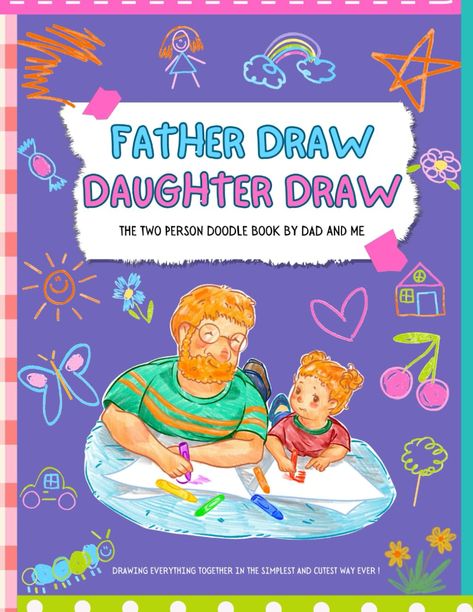 PRICES MAY VARY. Over 50 How to Draw Cute Stuff Doodle Book for Father and Daughter Draw Together!    🎉To Father and Daughter,  you will have a fun and goofy time by drawing together.  🔆This Father Draw Daughter Draw is a father daughter activity book that is well designed to grow gratitude and connection between Dad and Daughter.   ❓Frequently Asked Questions Do I need an interactive book for dads with daughters as a gift?  Yes. This fathers and daughters book will help build a strong father daughter relationship by drawing all the things together. If you are looking for fathers day gifts from daughter, this is an excellent choice for a fathers day book as fun gifts for dads from daughters.  Why this daddy daughter book is a must-have for dad and daughter?  It will make good memory betw