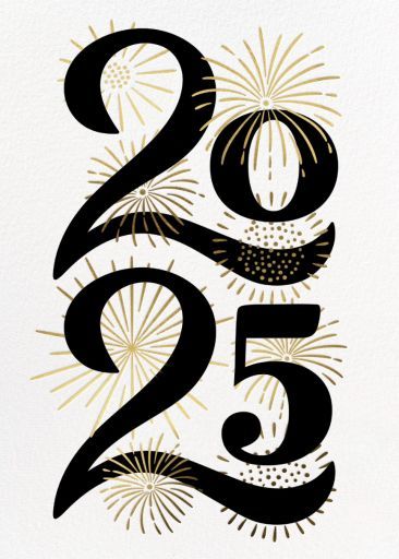 Send your best wishes for a shining 12 months ahead with this New Year card featuring large block numerals and gold foil fireworks, and your own message on the reverse. Keep your message short and sweet, or include a rundown of the highlights of your year to share with family and friends who like to be kept in the know. New Year Wishes Cards, New Year Card Design, Online Cards, Business Holiday Cards, New Year Fireworks, Happy New Year Cards, New Years Poster, Paperless Post, New Year Designs