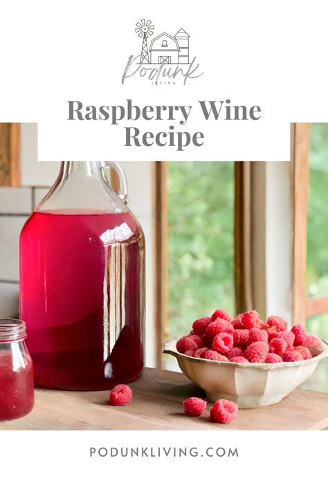 Class up your wine glass with a touch of sass, courtesy of our Raspberry Wine Recipe! We're uncorking the secrets of brewing your own Raspberry Moonshine, so you can embrace the chaos of your own timber (or garden). There's nothing like enjoying your own raspberry cocktail, infused with your own blood, sweat, and tears from harvesting those thorny bastards. This homemade brew will become one of your most cherished raspberry drinks! Raspberry Wine Recipe, Raspberry Moonshine, Raspberry Syrup Recipe, Raspberry Drinks, Pear Wine, Homemade Wine Recipes, Raspberry Drink, Pear Liqueur, Raspberry Wine